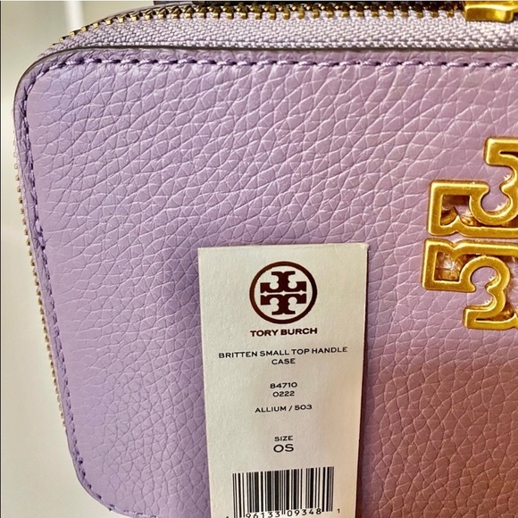 🚫SOLD🚫💜NEW💜Tory Burch Britten small top handle case bag/crossbody bag - Picture 8 of 8